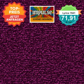 Vorwerk Lyrica 1N41 viola – Velours Teppich – € 71,91/m² – Produktbild